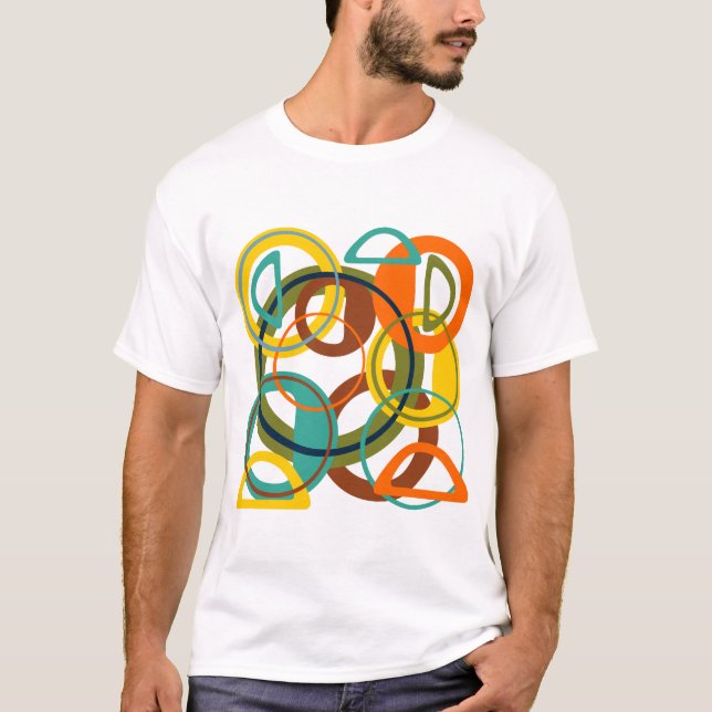 Cirklar, cirklar T-Shirt (Framsida)