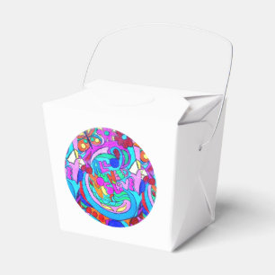 cirklar groovy kärlek för hippien presentaskar
