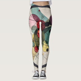 Cirklar i en cirkel - Kandinsky Leggings