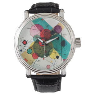 Cirklar i en cirkla av Wassily Kandinsky Armbandsur