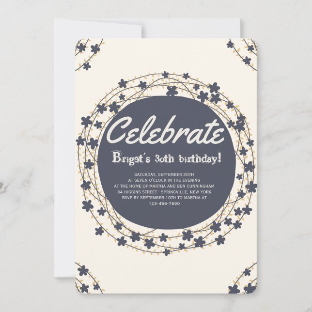 Cirklar Inbjudan (Framsida)