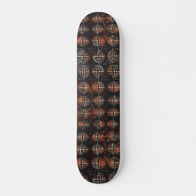 Cirklar inom ~ Skateboard Bräda 19,5 Cm (Framsida)