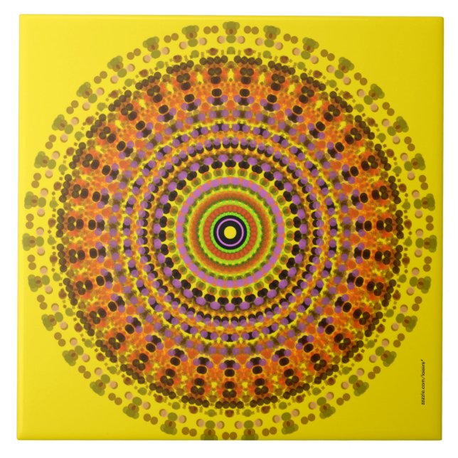 Cirklar Kakelplatta (Framsidan)