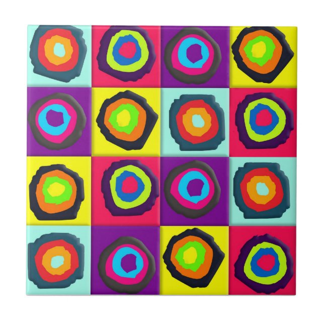 cirklar kakelplatta (Framsidan)