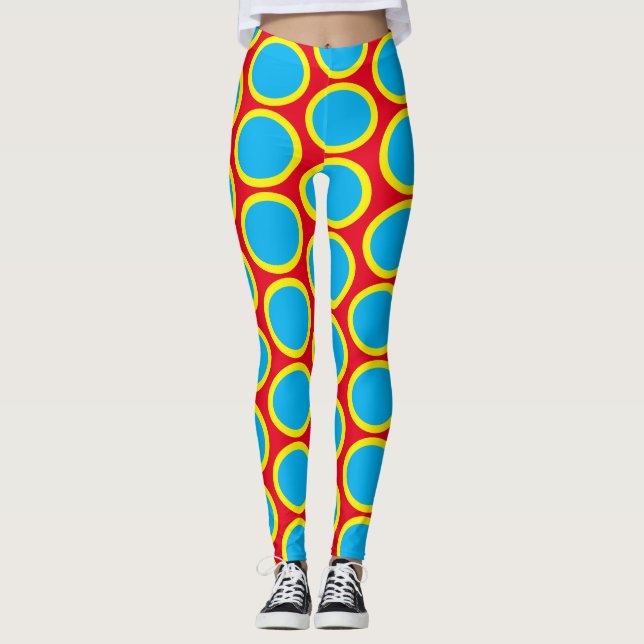 Cirklar Leggings (Framsida)