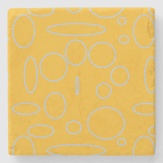 Cirklar Loops on Orange Stenunderlägg