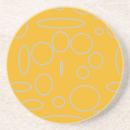 Cirklar Loops on Orange Underlägg