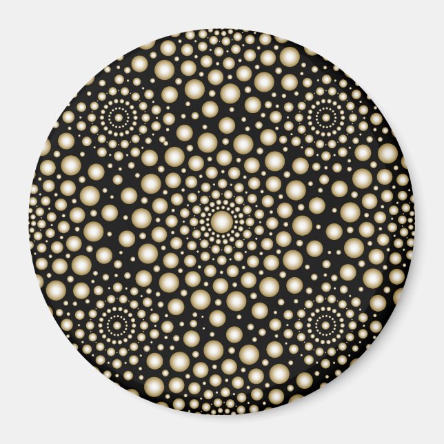 Cirklar Mandala Magnet (Framsidan)