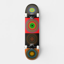 Cirklar Mini Skateboard Bräda 18,5 Cm