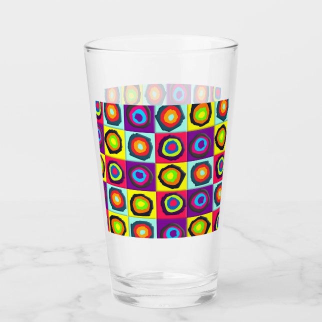 cirklar mönster glaskopp (Framsida)