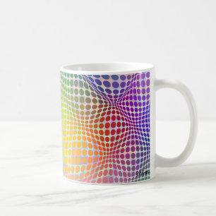 cirklar och backar 5 kaffemugg