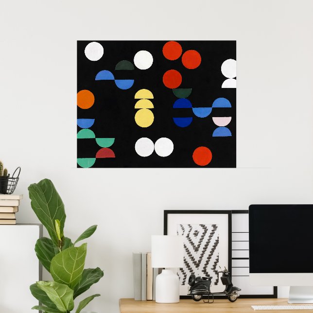 Cirklar och halvcirklar | Sophie Taeuber-Arp | Poster (Hemmakontoret)