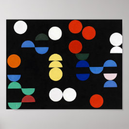 Cirklar och halvcirklar | Sophie Taeuber-Arp | Poster