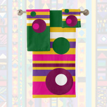 cirklar och rand djärvt moderna