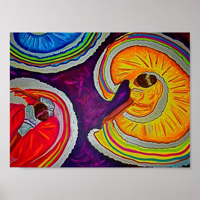 Cirklar på marken poster (Framsidan)