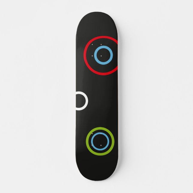 Cirklar Skateboard (Framsida)