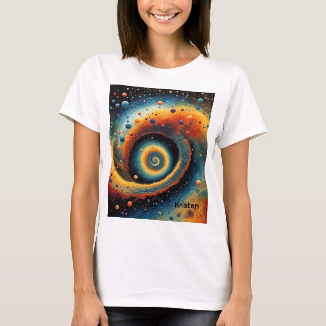 Cirklar Tee Shirt (Framsida)