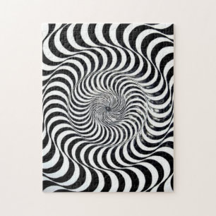 Cirklar Vågigt Spiral Graphic Challenging Puzzle Pussel