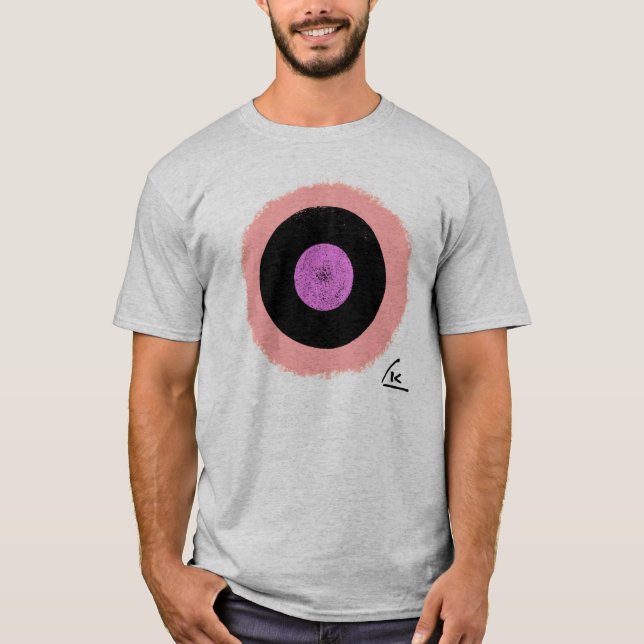 Cirklar vid Wassily Kandinsky Tee (Framsida)