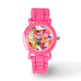 CIRKLER FÖR FÄRG WATCH ARMBANDSUR