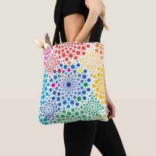Cirkler Mandala 3 Tygkasse