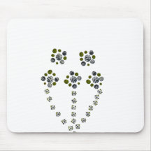 Cirklerna ger sken som en träd gren