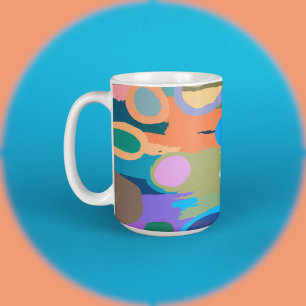 Cirklerna toppen 2 kaffemugg