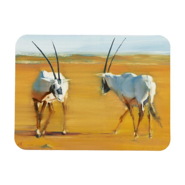 Cirkling Arabian Oryx 2010 Magnet (Horisontell)