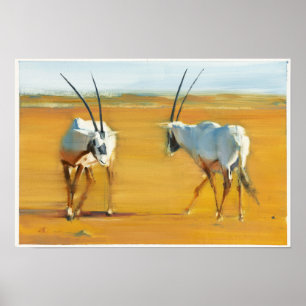 Cirkling Arabian Oryx 2010 Poster