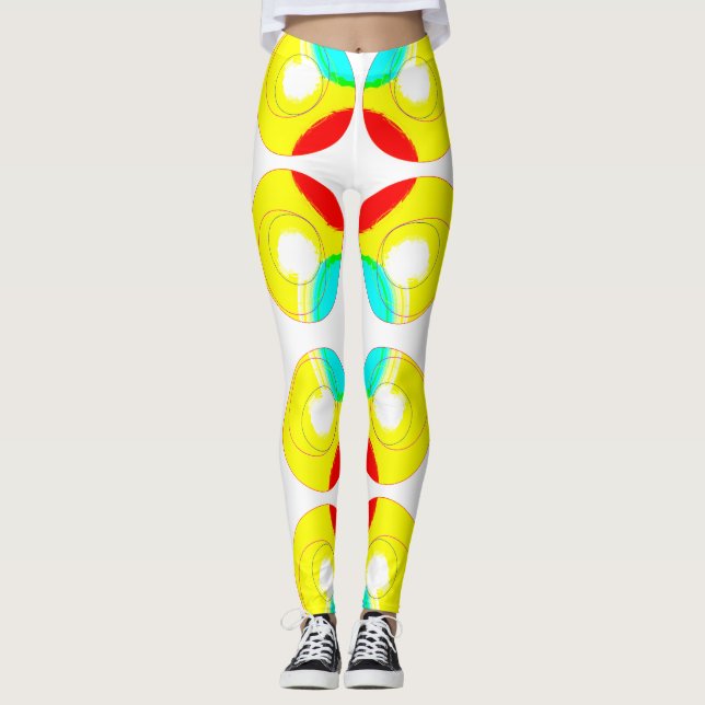 Cirkling förbi.. leggings (Framsida)