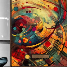 Cirkulär avskärmning av ljus Abstrakt