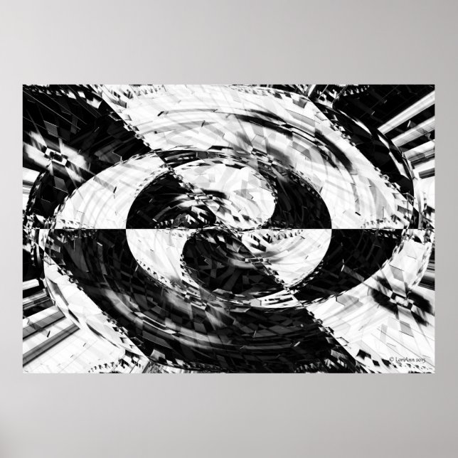 Cirkulär Mönster 1 Poster (Framsidan)