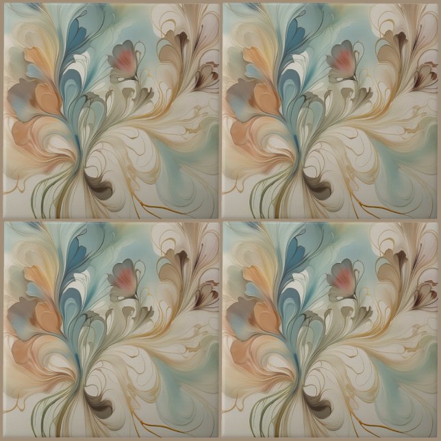 Cirkulär Quest Keramisk Platta Kakelplatta (Circular Quest Ceramic Tile (Four by Four)
)