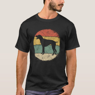 Cirkulär Retro-pekare Ägare pekare Pappa Rott Mamm T Shirt