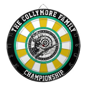 Cirkulär skogsdesign med Hjort Darttavla