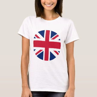 Cirkulär Union Jack Damtröja T Shirt