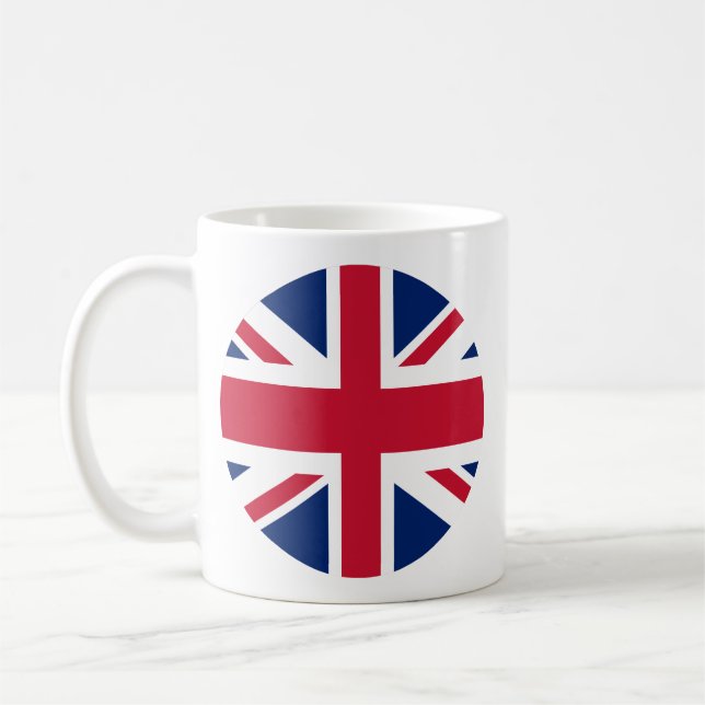 Cirkulär Union Jack-kaffemugg Kaffemugg (Vänster)