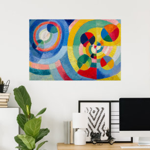Cirkulära former Robert Delaunay Poster