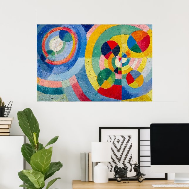 Cirkulära former | Robert Delaunay | Poster (Hemmakontoret)