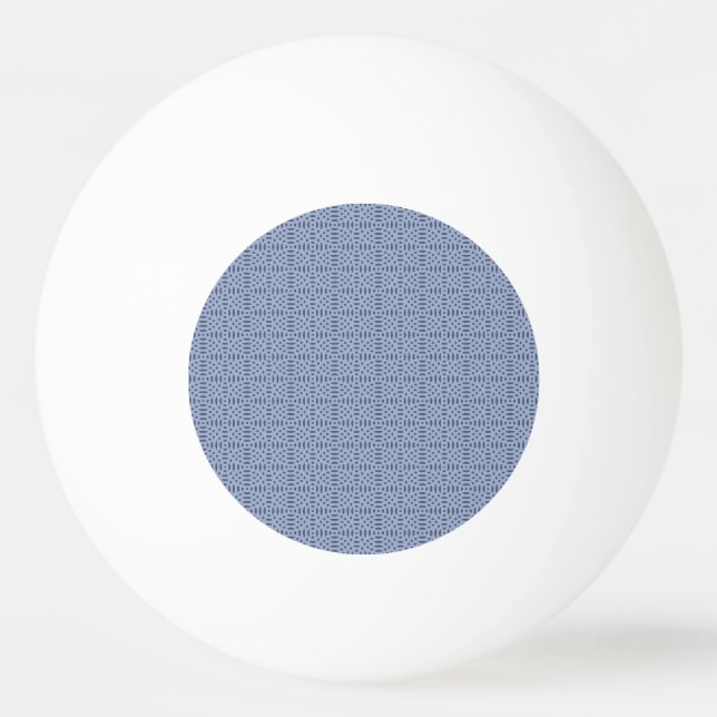 cirkulära former sömlöst mönster pingisboll (Framsidan)