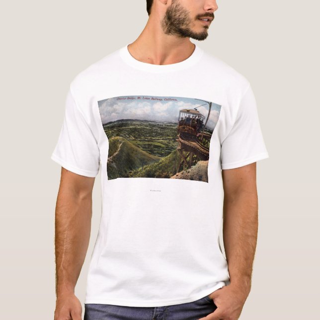 Cirkuläret överbryggar den Stillahavs- järnvägen T Shirt (Framsida)