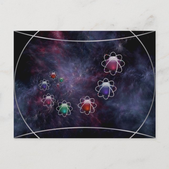 Cirkulärt vykort för resonemang (Framsida)