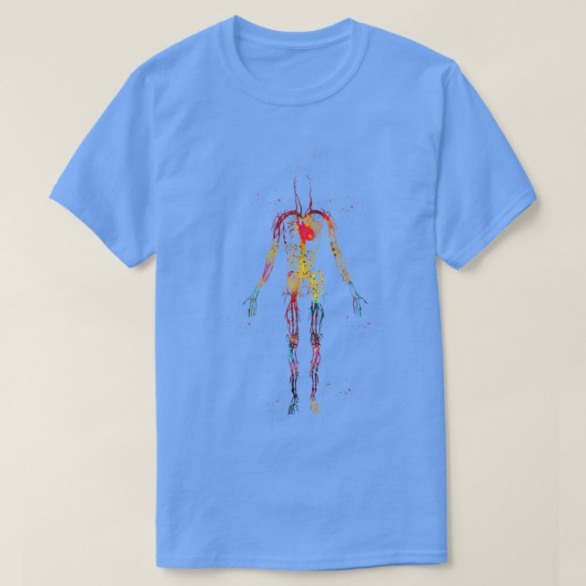 Cirkulationssystem 1 t shirt (Design framsida)