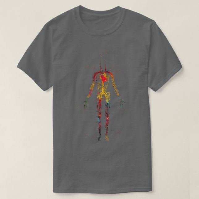 Cirkulationssystem 1 t shirt (Design framsida)