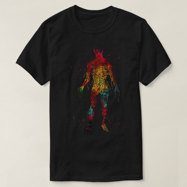 Cirkulationssystem 2 t shirt (Design framsida)