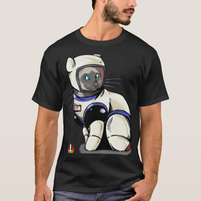 Cirkulera Katten T Shirt (Framsida)