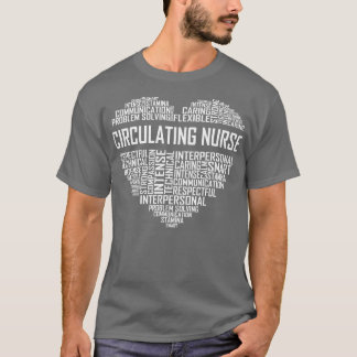 Cirkulerande sjukhushjärta t shirt