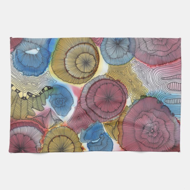 Cirkulinskkökshandduk Kökshandduk (Horisontell)