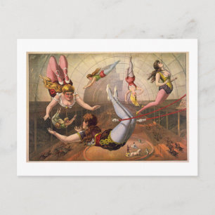 Cirkus-1890 Vykort