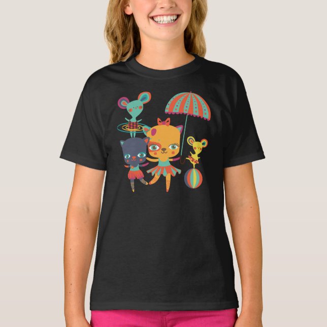 Cirkus Cuties Tee Shirt (Framsida)